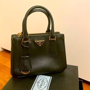 Prada Gallaria Saffiano leather mini bag